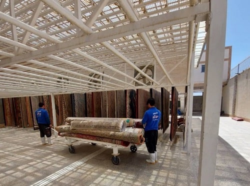 قالیشویی در مشتاق اصفهان