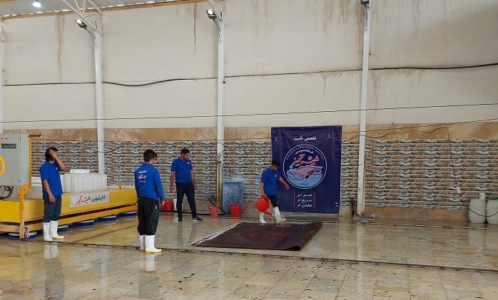 قالیشویی در خیابان سروش اصفهان
