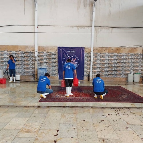 قالیشویی در شیخ صدوق اصفهان