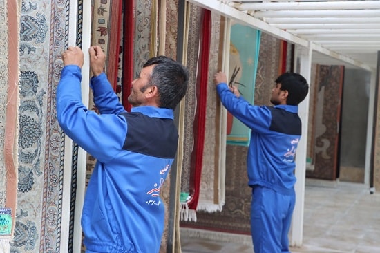 قالیشویی در زینبیه اصفهان