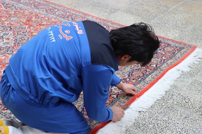 قالیشویی در خیابان اشراق اصفهان